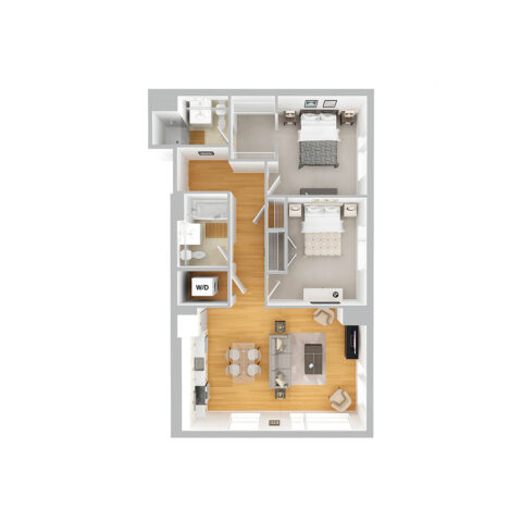 B2A floor plan