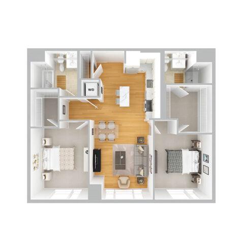 B2D floor plan